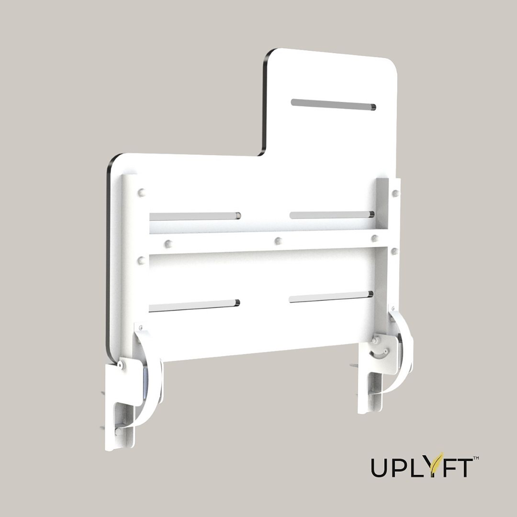 Uplyft L-Shaped | Bathware Wall CSI Mount Shower Seat